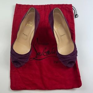 Christian Louboutin Suede Pumps